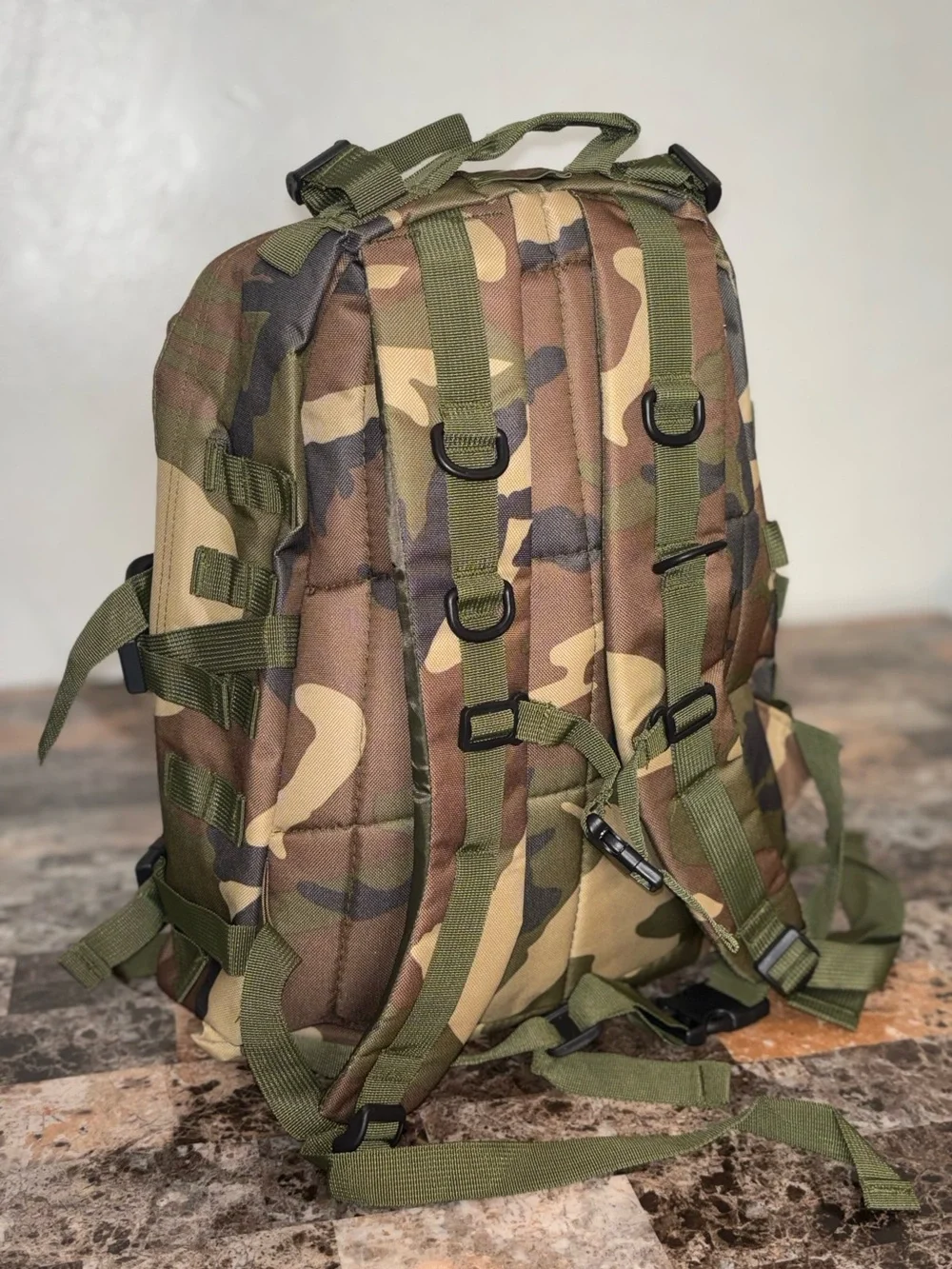 🎯 Full size Camo Backpack – Hunting, Camping, Hiking & Travel 🌲🦌🎒